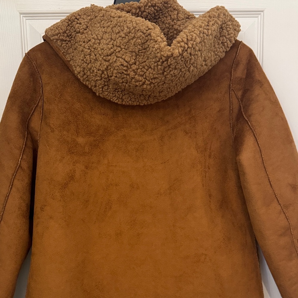 Lucky Brand Tan Sherpa Jacket - Picture 9 of 16